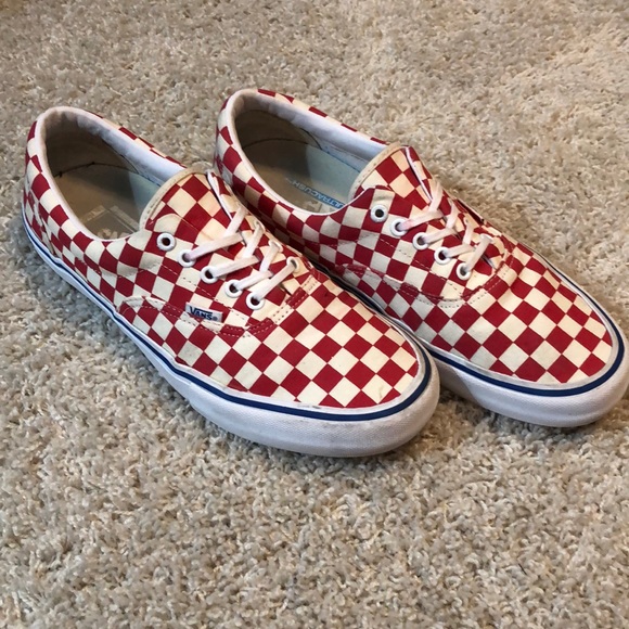 vans era pro checkerboard rococo
